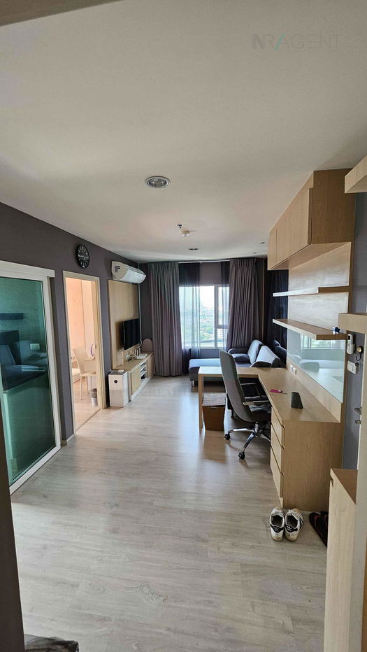 picture 🚩 For Rent Condo ASPIRE RATCHADA-WONGSAWANG Building 1, Floor 19,2 bed room, Room size 45 sqm - 5/8