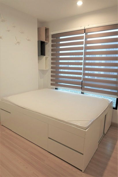 รูป มีเครื่องซักผ้า คอนโด THE NICH MONO รัชวิภา ตึก A ชั้น 10 แบบ 1 ห้องนอน 30 ตรม. ของครบ เพียง 9,000 บาท เท่านั้น - รูปที่ 1/12