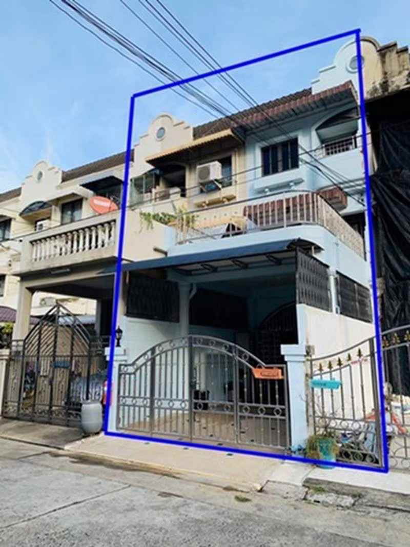 ขายทาวน์โฮม : ขายด่วนมาก บ้านกัญญาเฮ้าส์ เจริญกรุง 77