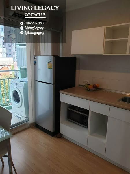 picture T2WZ8A Condo For Rent Lumpini Place Srinakarin - Huamark Station 26 Sq.M. Floor 4 Building B line id : @livinglegacy - 4/6