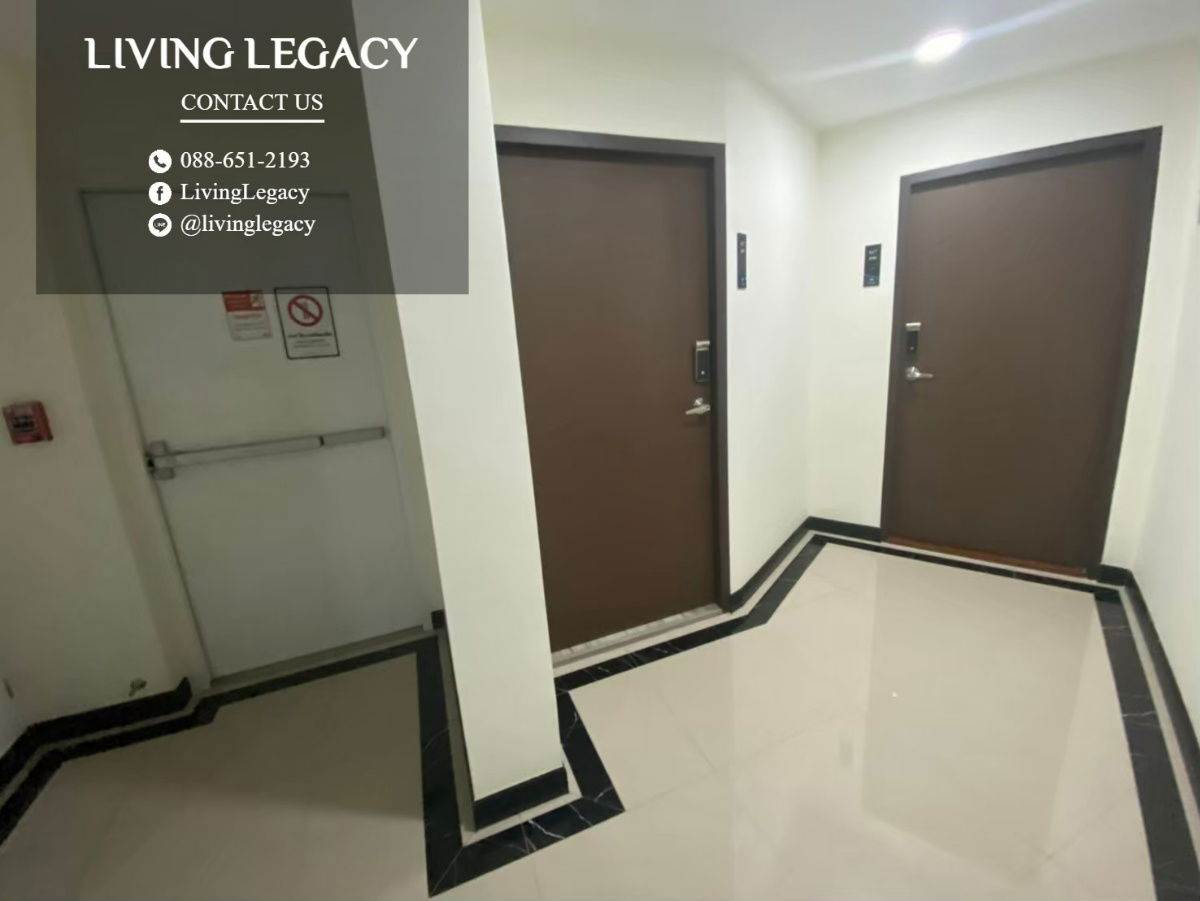 รูป SEYG8V ให้เช่าคอนโด Asakan Place Srinakarindra 22 ตร.ม. ชั้น 33 line id : @livinglegacy - รูปที่ 6/9