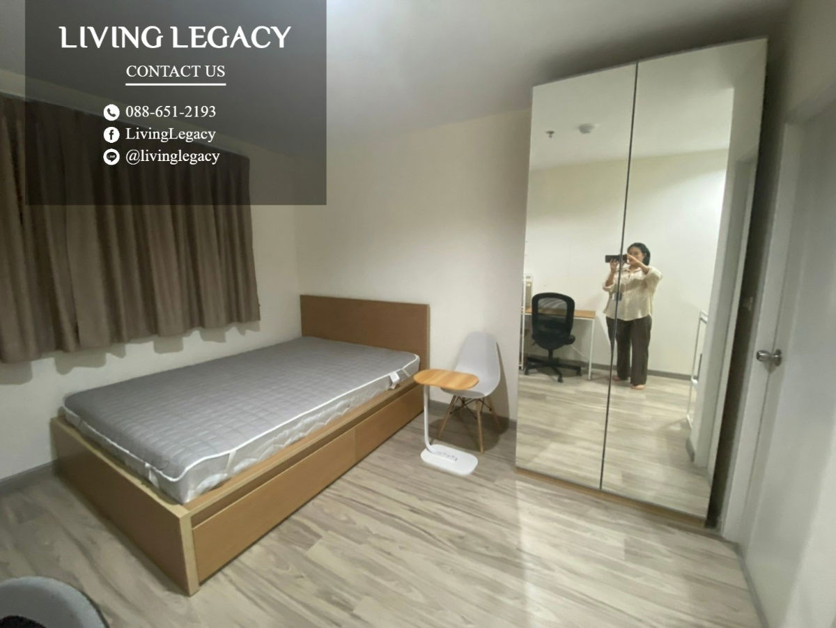 รูป SEYG8V ให้เช่าคอนโด Asakan Place Srinakarindra 22 ตร.ม. ชั้น 33 line id : @livinglegacy - รูปที่ 7/9