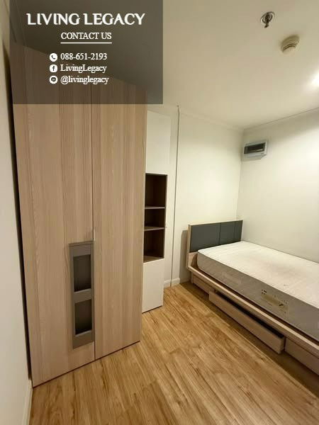 picture T2V523 Condo For Rent Lumpini Ville Onnut - Phatthanakan 28 Sq.M. Floor 19 Building A line id : @livinglegacy - 3/6
