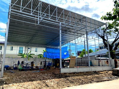 เช่าโรงงาน เขตลาดพร้าว : ให้เช่าโกดังสรา้งใหม่ ซอยลาดพร้าว 91 ขนาด 250 ตร.ม.