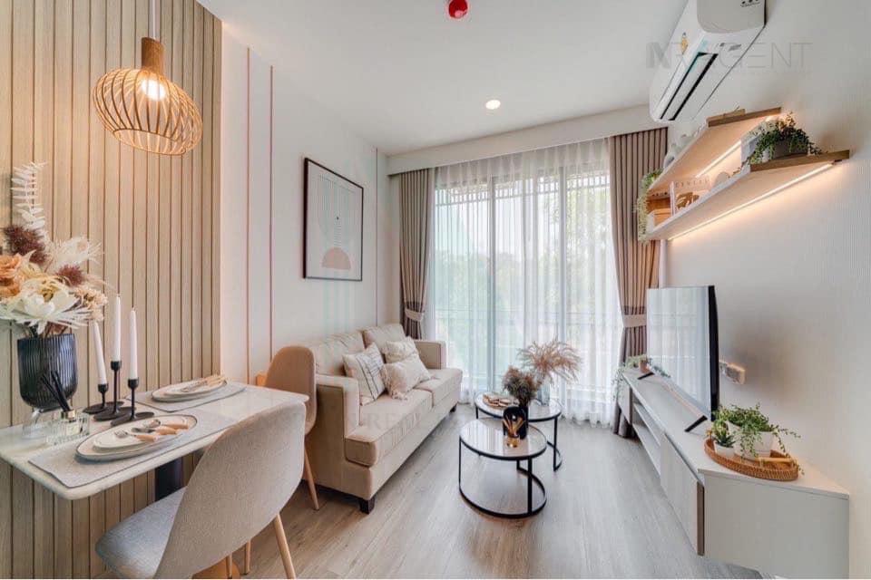 picture 🎉Special room!🎉 For Rent Condo BRIXTON PET & PLAY SUKHUMVIT 107 Building A, Floor 5,1 bed room, Room size 27.00 sqm - 3/8