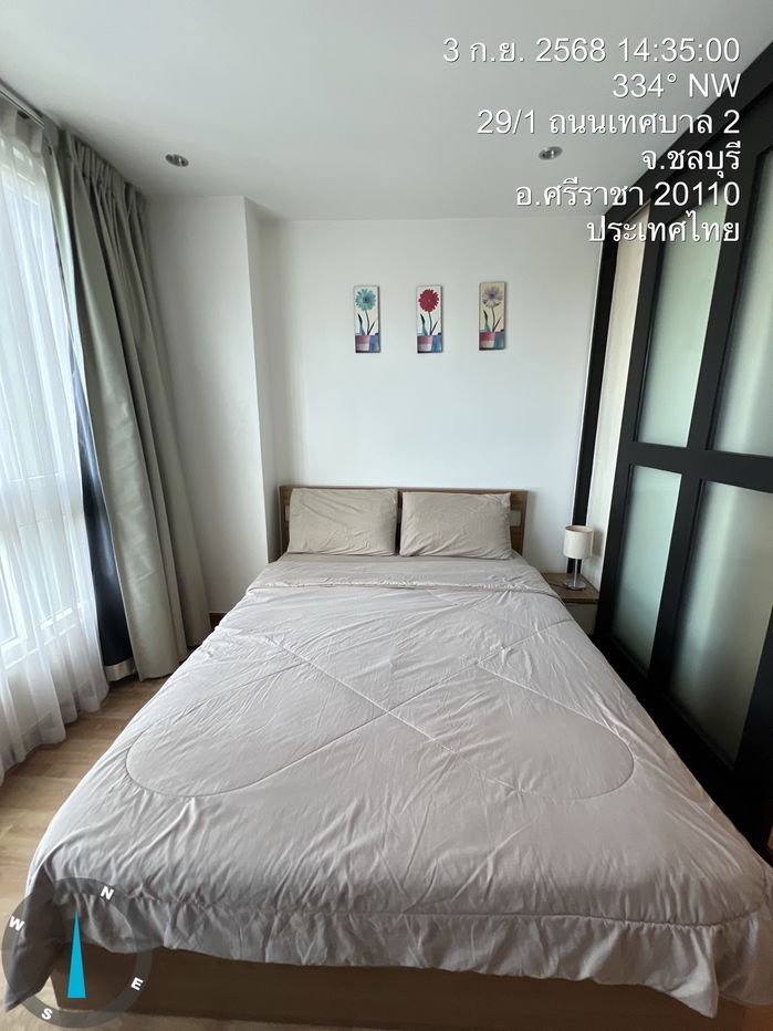 picture Condo for rent Ladda Condo View fully furnished high floor sea view near tourist attractions community areas convenient transportation - 2/25