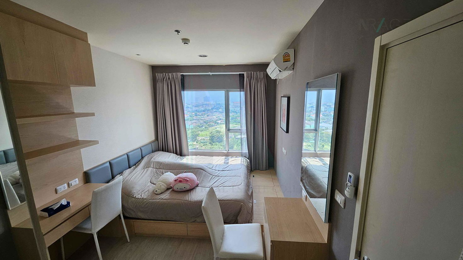 picture 🎉 For Rent Condo ASPIRE RATCHADA-WONGSAWANG Building 1, Floor 19,2 bed room, Room size 45 sqm - 1/8