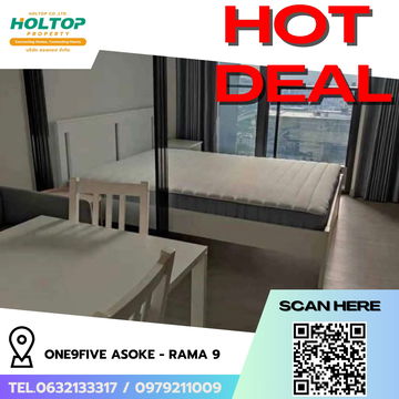 #R6491 🎉 210968 Condo for rent  One9Five Asoke - Rama 9