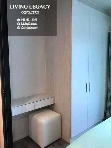 picture T2V56P Condo For Rent Lumpini Ville Phatanakan - Srinakarin 23 Sq.M. Floor 2 Building A line id : @livinglegacy - 5/6