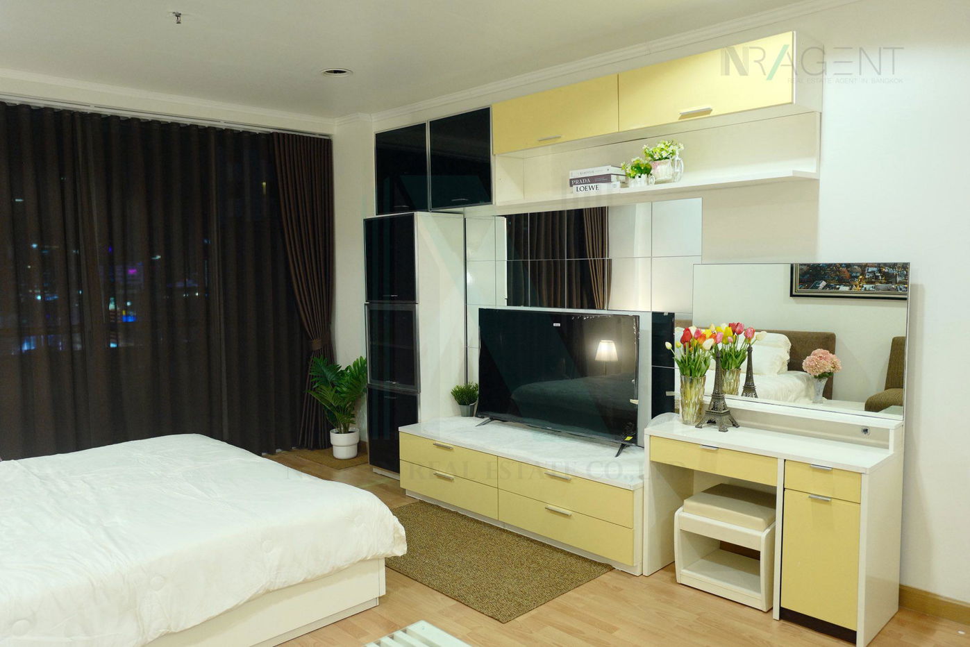picture 🎉 For Rent Condo THE PLATINUM Building 1, Floor 23,Studio, Room size 48 sqm - 1/8