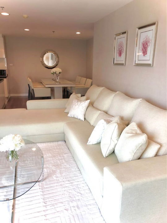 picture RS1899 For Rent – Belle Grand Rama 9 | 2 Bedrooms, Fully Furnished 🚐 Free shuttle bus to MRT Rama 9 - 10/11