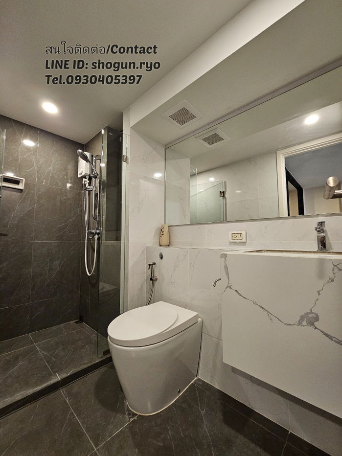 picture Duplex 2-storey, full furnished Condo 41 sqm. Origin Plug & Play Ramkhamhaeng Triple Station (Soi 103) Next to 3 Lines BTS/MRT. Ready to move-in - 13/28