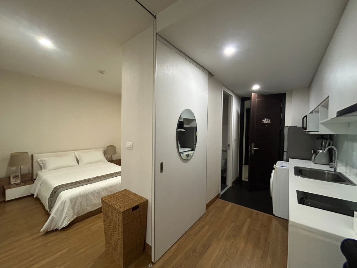 รูป ให้เช่าคอนโด The Nimmana Condo เดินทางสะดวกใกล้ห้างเมญ่า เช่าเพียง 18,000 บาท วิวสระ วิวสวน โทร 065-0084111 อาร์ท - รูปที่ 7/14