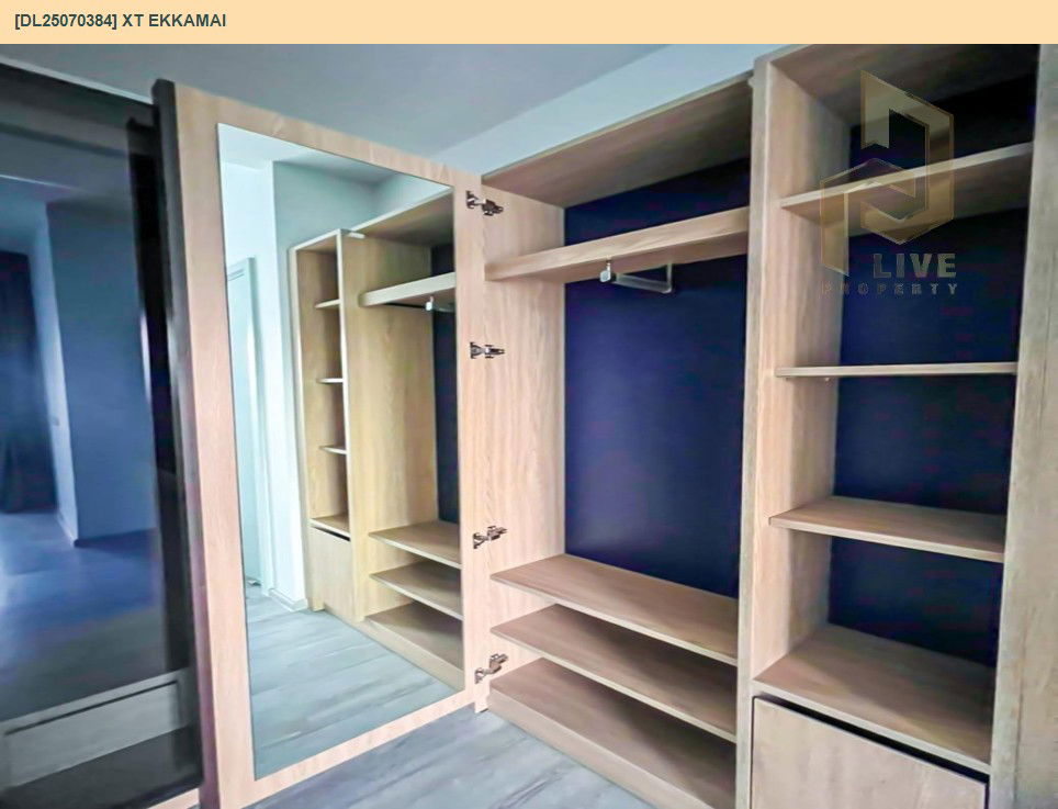 รูป DL25070384 ให้เช่าคอนโด เอ็กซ์ที เอกมัย (XT EKKAMAI) ใกล้ BTS เอกมัย พร้อมเข้าอยู่ โทรด่วน 0638692663 LineID @655ebbvc - รูปที่ 8/11
