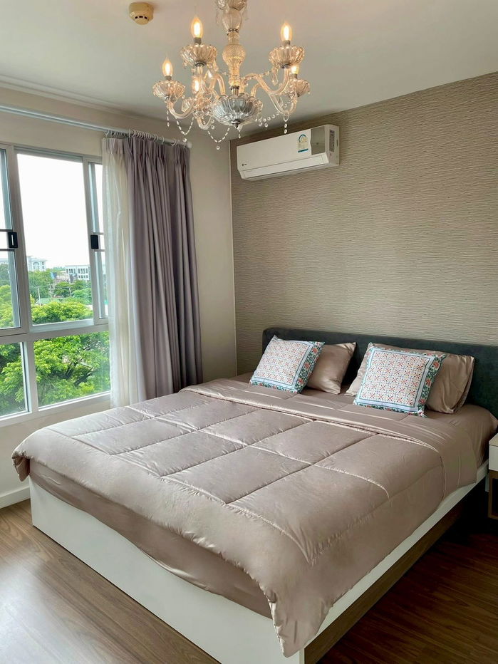 รูป ให้เช่า D condo nim คอนโด 2 ห้องนอน ชั้น 6 ห้องมุม วิวเมือง ติดเซ็นทรัลเฟสโทร 065-0084111 อาร์ท  - รูปที่ 1/10