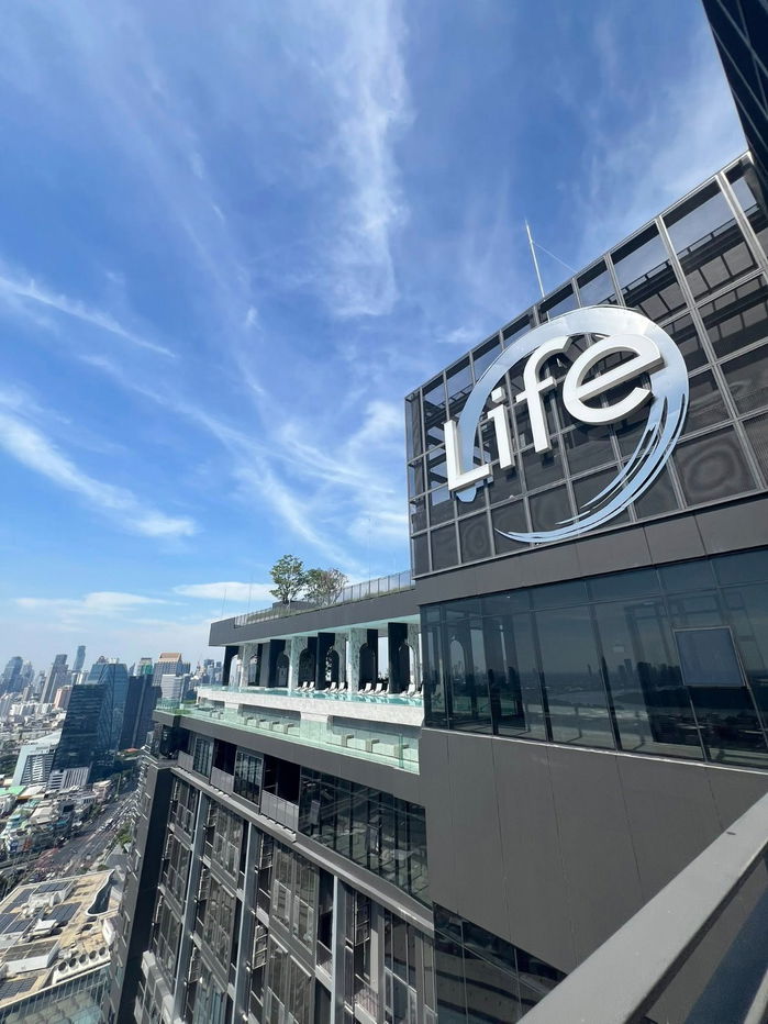 picture Condo for rent: Life Asoke–Rama 4, ready to move in. If interested, contact Line @goodmanpro or call 0999029192. - 5/5
