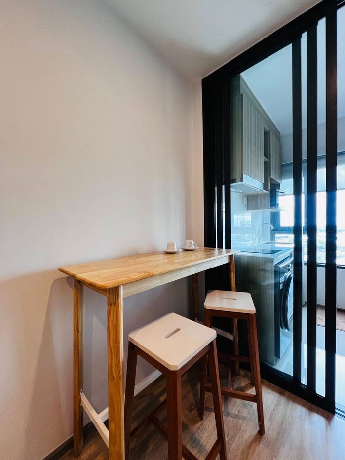 รูป ว่างพร้อมเช่า  1 ห้องนอน ทิศใต้ วิวแม่น้ำ เฟอร์ครบ ห้องใหม่ - รูปที่ 5/15