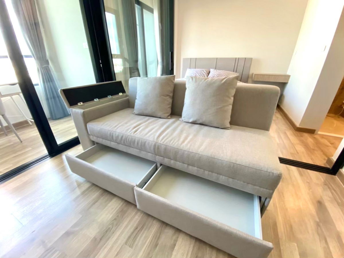 รูป ให้ เช่า Niche mono sukhumvit bearing 1bedroom plus + size ใหญ่ (เครื่องใช้ไฟฟ้าครบ) 36sq.m - รูปที่ 17/22
