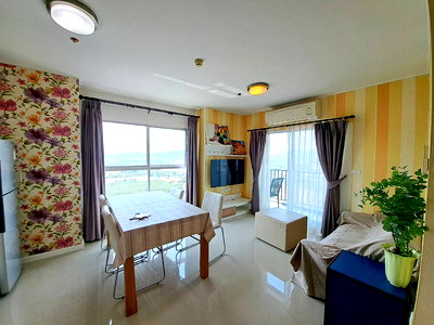 คอนโดให้เช่า : คอนโด 2 ห้องนอน วิว True Arena – บ้านเคียงฟ้า หัวหิน