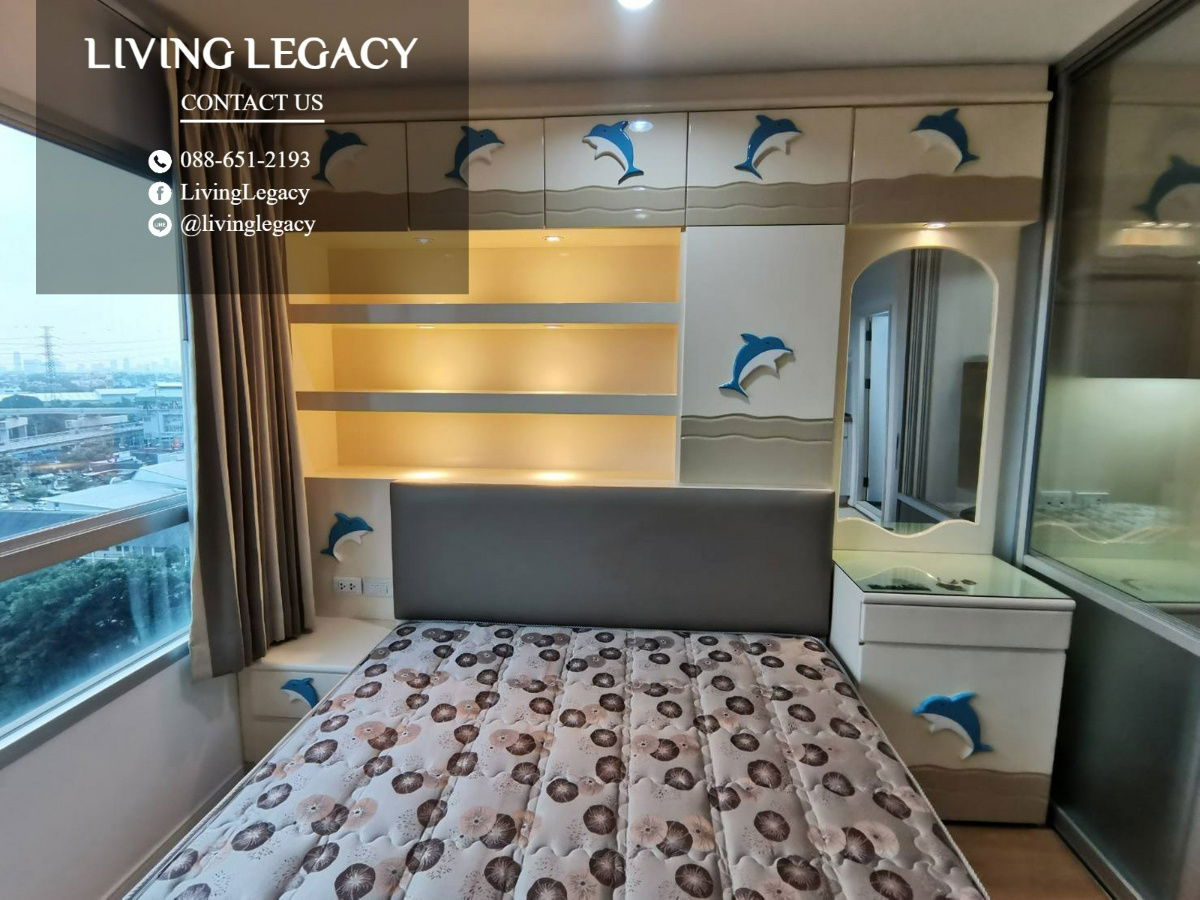 รูป LT46ZUVP ให้เช่าคอนโด Lumpini Place Srinakarin - Huamark Station 26 ตร.ม. ชั้น 10 ตึก B line id : @livinglegacy - รูปที่ 2/9