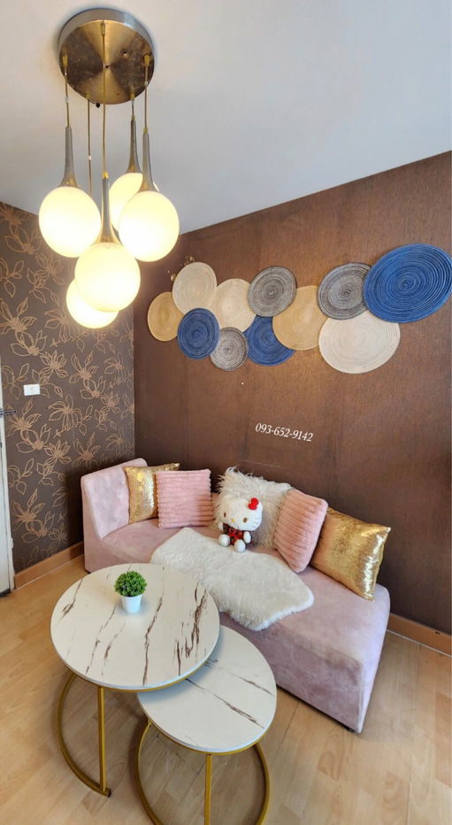 รูป ❤️❤️❤️ ให้เช่าคอนโด Smart Condo พระราม2 (( 30 ตรม / 5999 ต่อเดือน / โคมไฟระย้า ติดวอล์เปเปอร์ / แต่งห้องหรูมาก )) ใกล้เซ็นทรัล พระราม 2 - รูปที่ 1/14