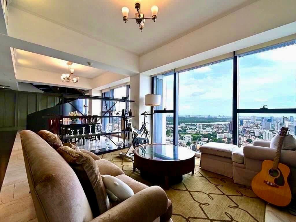 รูป ปล่อยเช่า ห้องดูเพล็กซ์สุดหายาก ที่ The Met Condominium, สาทร – พื้นที่ 366 ตารางเมตร ตกแต่งพร้อมเฟอร์นิเจอร์ครบ ครอบด้วยวิวแม่น้ำสุดเอ็กซ์คลูซีฟ - รูปที่ 1/22