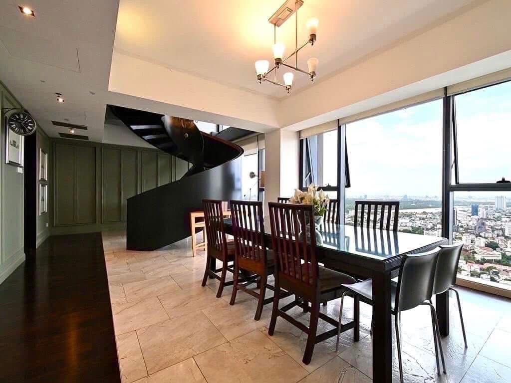 รูป ปล่อยเช่า ห้องดูเพล็กซ์สุดหายาก ที่ The Met Condominium, สาทร – พื้นที่ 366 ตารางเมตร ตกแต่งพร้อมเฟอร์นิเจอร์ครบ ครอบด้วยวิวแม่น้ำสุดเอ็กซ์คลูซีฟ - รูปที่ 8/22
