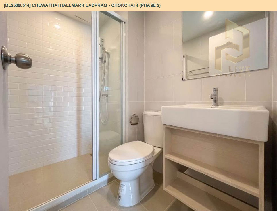picture DL25090514 Condo for rent, Chewathai Hallmark Ladprao - Chokchai 4 (Phase 2) near -, ready to move in, call urgently 0653619502 LineID @534wlwof - 11/11