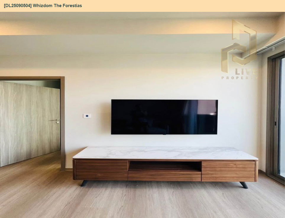 picture DL25090504 Condo for rent, Whizdom The Forestias  near BTS Bang Na, ready to move in, call urgently 0653619502 LineID @534wlwof - 4/9