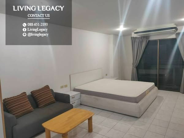 รูป T2V58A ให้เช่าคอนโด Lumpini Center Happyland 35 ตร.ม. ชั้น 8 ตึก C line id : @livinglegacy - รูปที่ 5/6