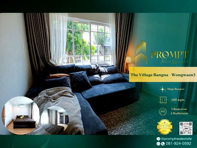 Houses for rent Bang Plee Samut Prakarn : ST13577 - The Village Bangna - Wongwaen3