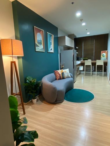 OMG797  ห้องแต่งใหม่ < ว่างแล้ว 23 ก.ย. 68 > 1 ห้องนอน - ให้เช่า  [ ริทึ่ม สาทร ]