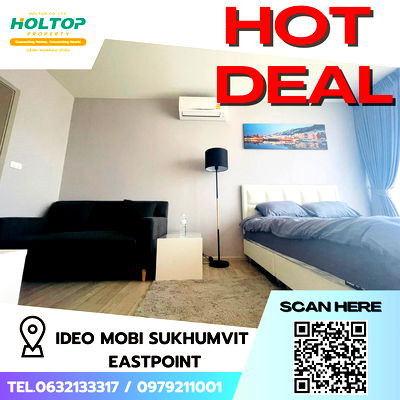Condos for rent BTS Bearing : #S4567 For Rent Ideo Mobi Sukhumvit Eastpoint