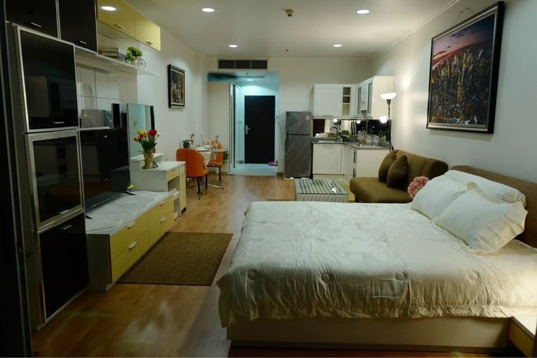 🟢For Rent🟢The Platinum Condo ประตูน้ำ ห้องสวย เฟอร์ครบ!📱ADD LINE @nathong97 (ตอบ ⚡ 24 Hr) P1343