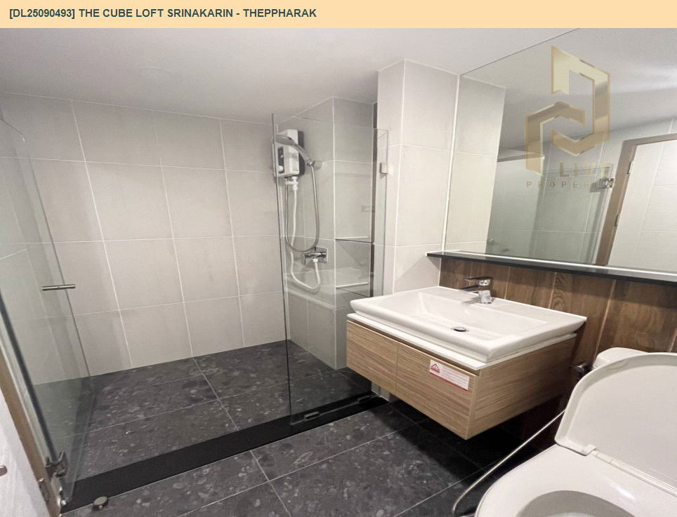 รูป DL25090493 ให้เช่าคอนโด เดอะคิวบ์ ลอฟท์ ศรีนครินทร์ - เทพารักษ์ (THE CUBE LOFT Srinakarin - Theppharak) ใกล้ สายสีเหลือง พร้อมเข้าอยู่ โทรด่วน 0638692663 LineID @897iyzll - รูปที่ 8/14