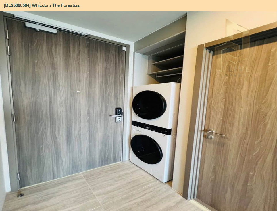 picture DL25090504 Condo for rent, Whizdom The Forestias  near BTS Bang Na, ready to move in, call urgently 0653619502 LineID @534wlwof - 6/9