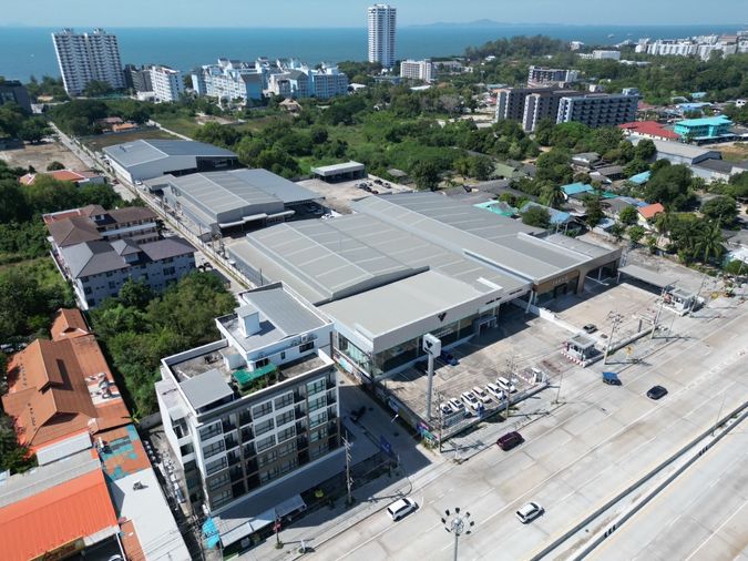 ขายโชว์รูมและศูนย์บริการรถยนต์ ขนาด 19 ไร่ ติดถนนสุขุมวิท อำเภอสัตหีบ ชลบุรี