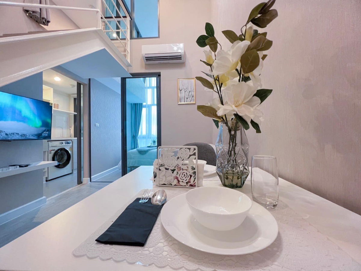 รูป F3131066 ให้เช่า คอนโด Metro sky prachachuen (เมโทร สกาย ประชาชื่น) ห้อง Duplex ขนาด 40 ตร.ม. ชั้น 19 ตึก A - รูปที่ 7/11