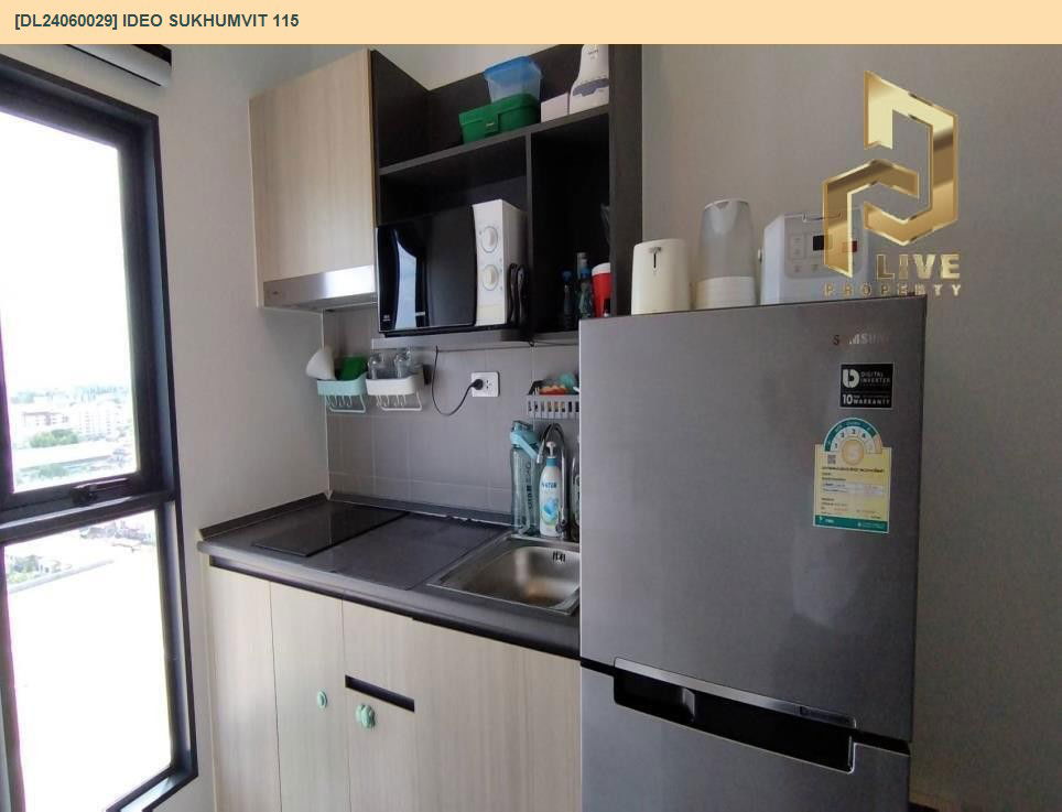 picture DL24060029 Condo for rent, IDEO Sukhumvit 115  near BTS Pu Chao, ready to move in, call urgently 0638692663 LineID @655ebbvc - 5/6