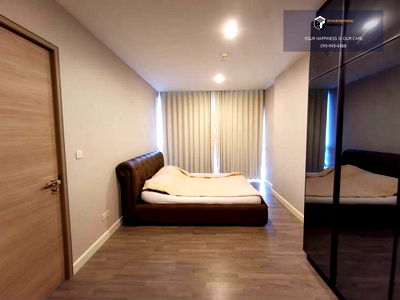 Condos for rent : The Room Rama 4 | 🚝 Near Samyan Market, only 400 m. Large room with city view #2025092211976