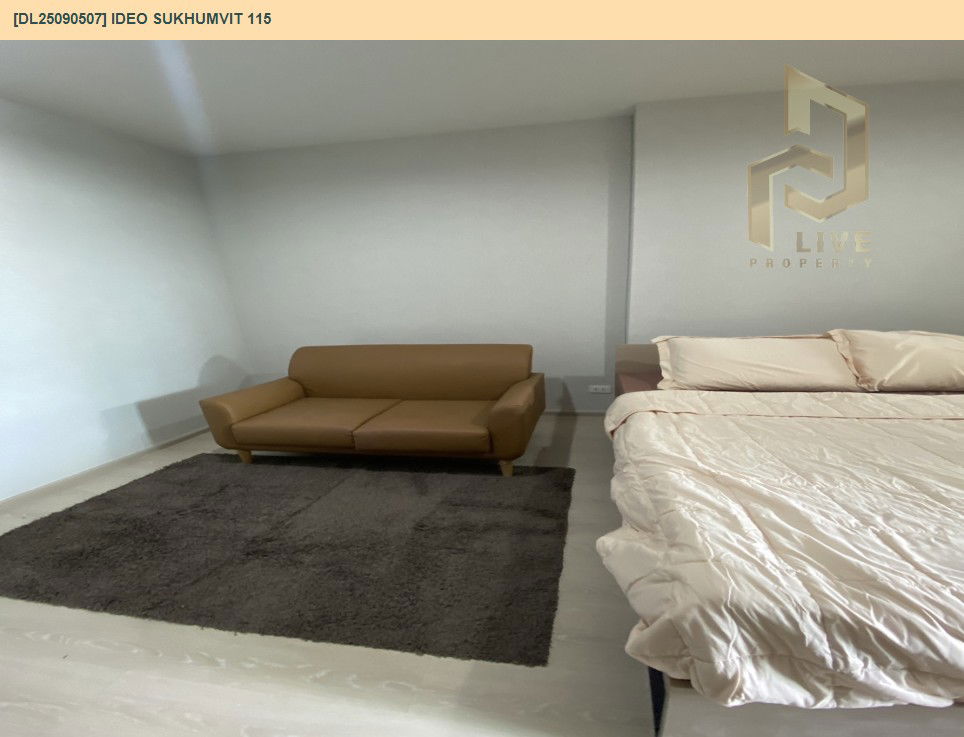 picture DL25090507 Condo for rent, IDEO Sukhumvit 115  near BTS Pu Chao, ready to move in, call urgently 0653619502 LineID @534wlwof - 2/14