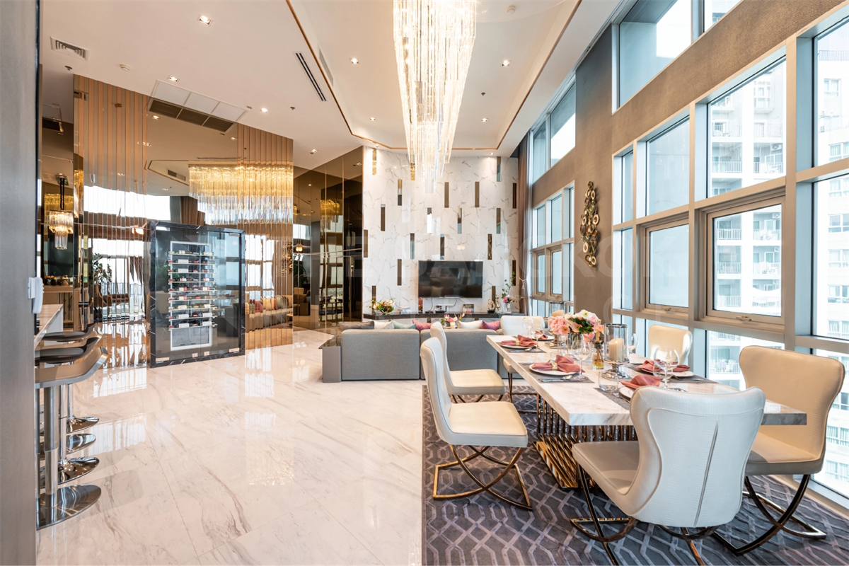 รูป คอนโด Luxury ราคาพิเศษ เบ็ล อเวนิว 1 ใกล้ MRT สถานีพระราม 9 - รูปที่ 8/10