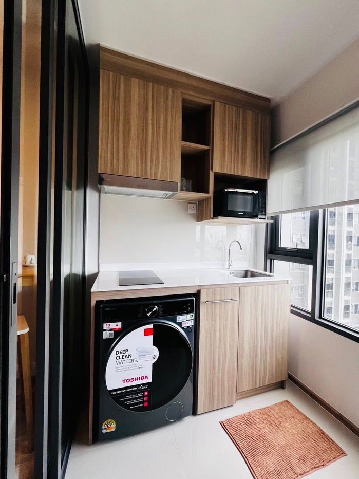 รูป ว่างพร้อมเช่า  1 ห้องนอน ทิศใต้ วิวแม่น้ำ เฟอร์ครบ ห้องใหม่ - รูปที่ 4/15