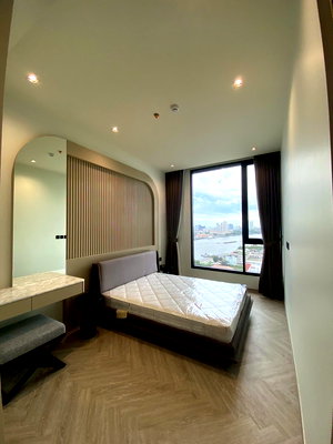 เช่าคอนโด รร.นานาชาติโชรส์เบอรี่  : ST267 ให้เช่า Chapter Charoennakorn - Riverside  คอนโดริมแม่น้ำเจ้าพระยา | วิว Asiatique | พร้อมอยู่