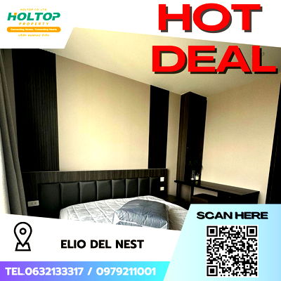 Condos for rent Udomsuk Walk : #S4571  For Rent Elio Del Nest