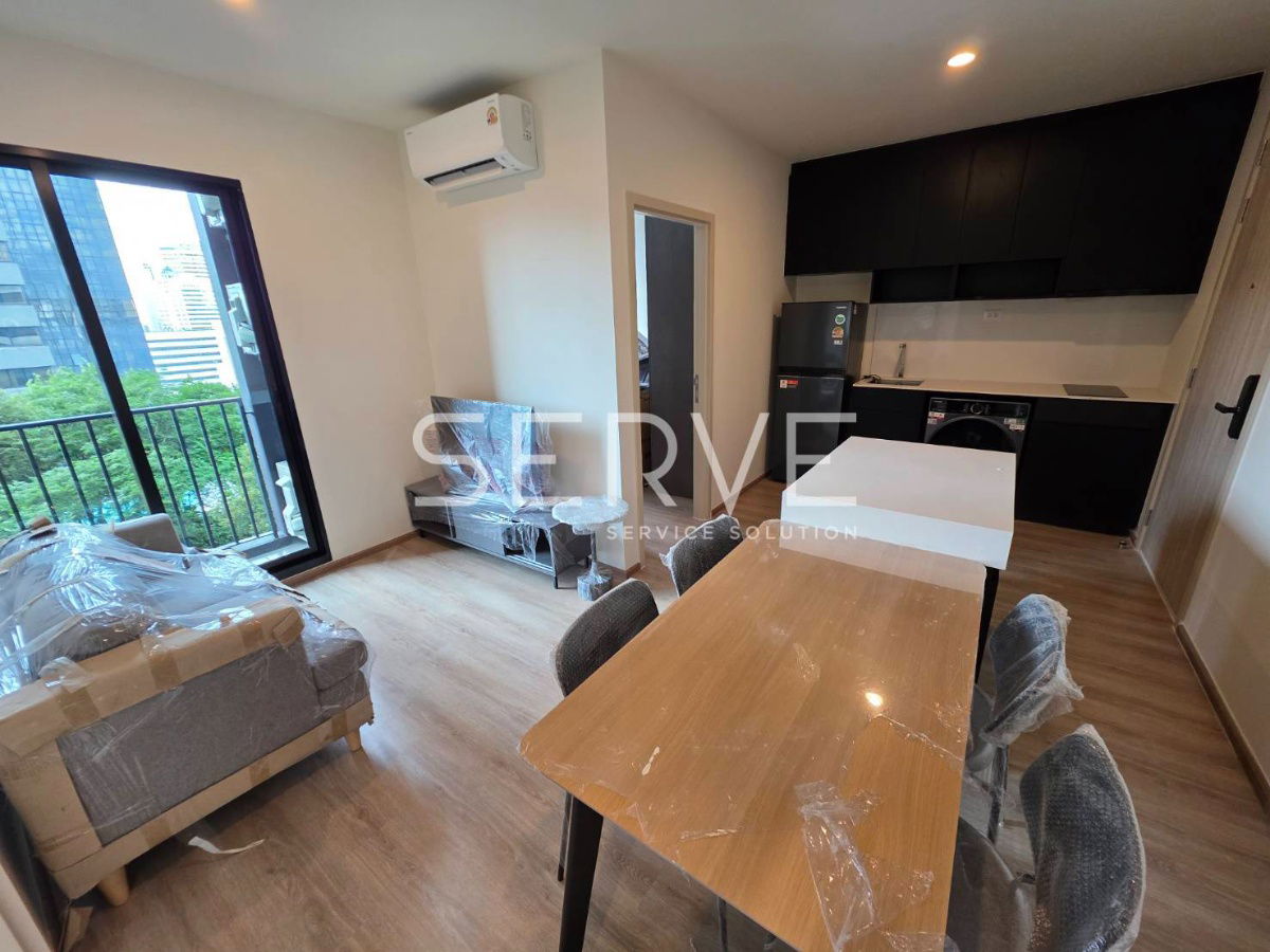 picture 2 Beds 1 Bath Nice Room New Condo Fully furnished Good Location MRT Phra Ram 9  220 m @  NUE District R9 - 1/10