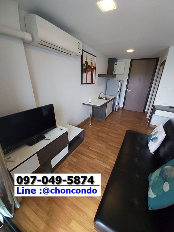 รูป Living Avenue ตึกD ชั้น2 บางแสน ----------- ห้องว่าง 30 กัยายน 68 -----------Tel 097-049-5874 (Line: @choncondo มี@ด้วย) - รูปที่ 7/13