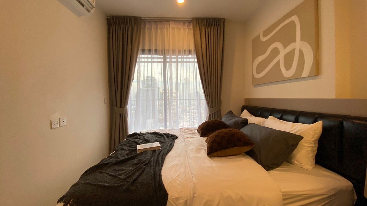 รูป 🥰แต่งสวยมาก🌟ห้องใหม่🌟✅ให้เช่า คอนโด ไลฟ์ พระราม4 อโศก 1 ห้องนอน 1 ห้องน้ำ ☘️ห้องใหม่ได้พักคนแรก - รูปที่ 2/18