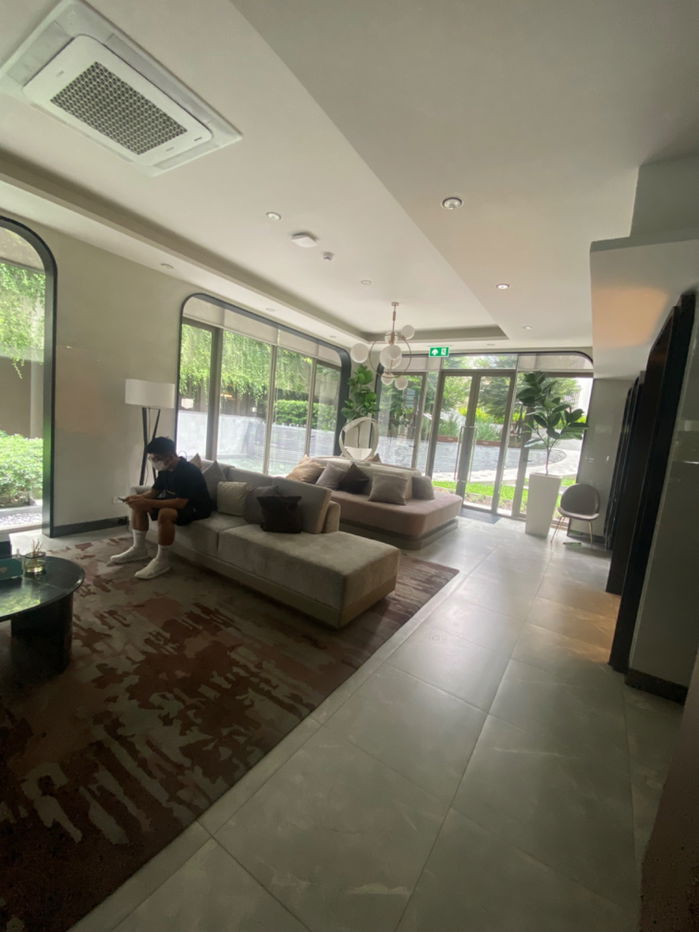 รูป ขายด่วน! ห้องริมสุด คอนโดบลูพหลโยธิน35+เครื่องใช้ไฟ้า - รูปที่ 32/32