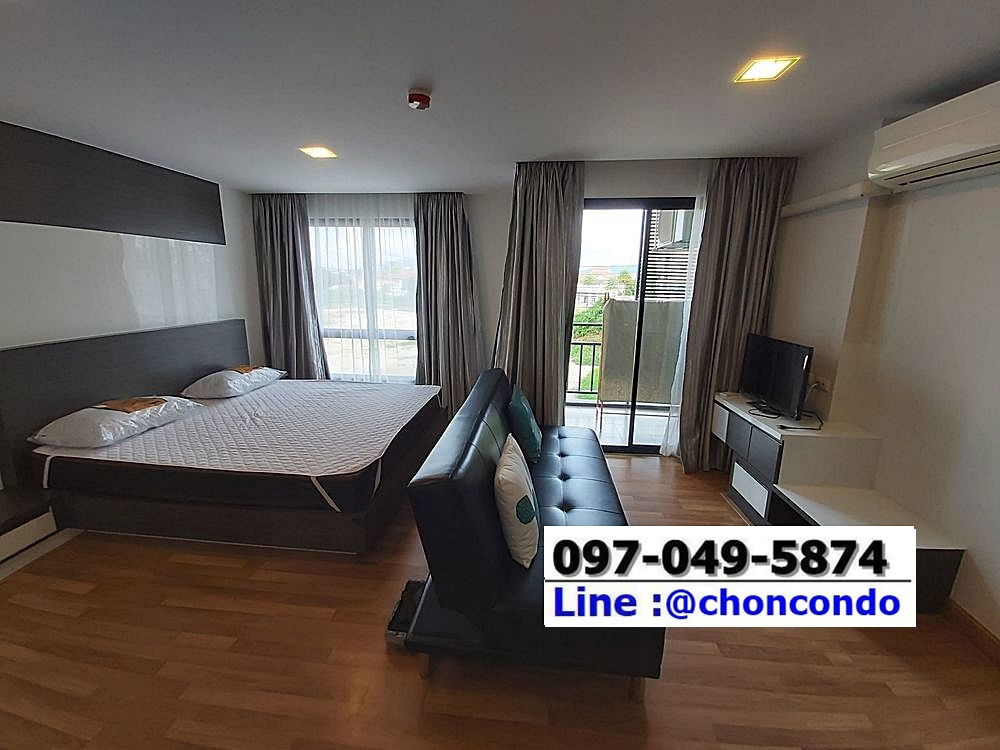 รูป Living Avenue ตึกD ชั้น2 บางแสน ----------- ห้องว่าง 30 กัยายน 68 -----------Tel 097-049-5874 (Line: @choncondo มี@ด้วย) - รูปที่ 5/13